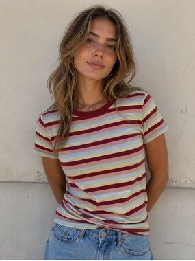 Madewell Striped Crewneck Tee
Size XXS